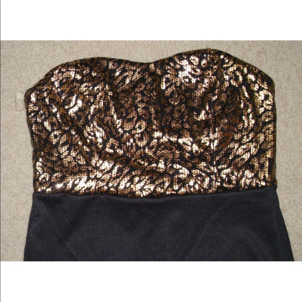 Sexy Black Formal Dress size Large New 5/$25 - Picture 2 of 3